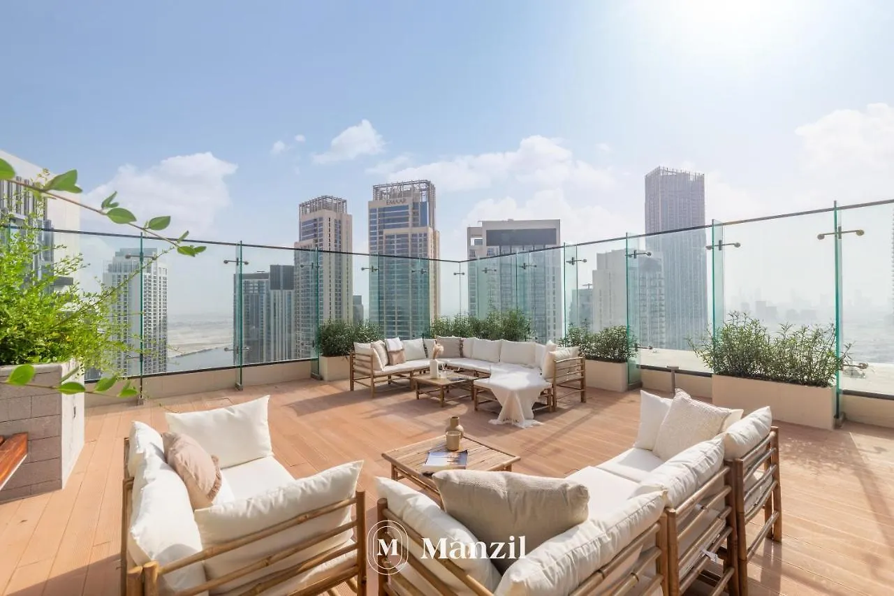 Manzil - Luxury 4Br Penthouse With Harbour View & Private Terrace At Dubai Creek Harbour Apartment