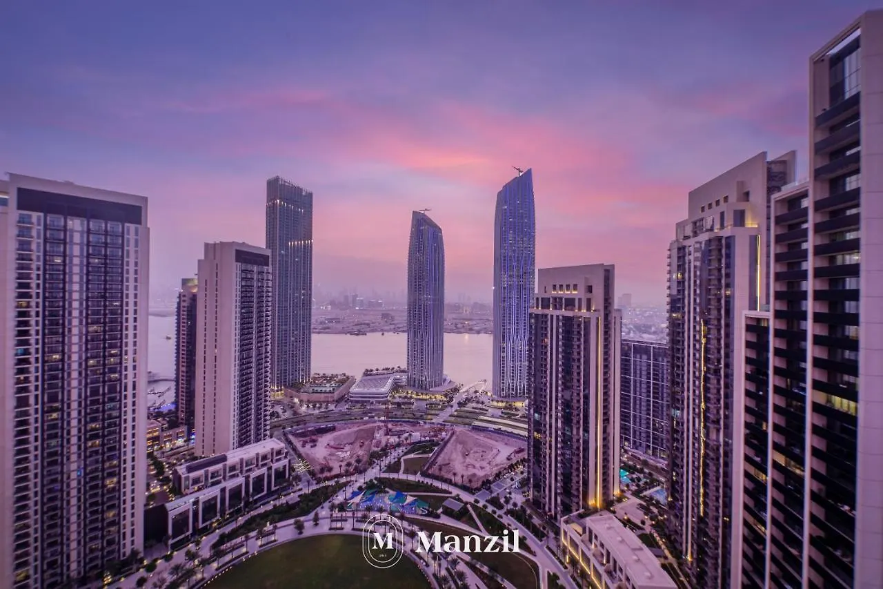 Manzil - Luxury 4Br Penthouse With Harbour View & Private Terrace At Dubai Creek Harbour Apartment
