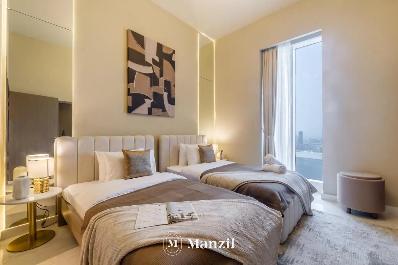 Апартаменты Manzil - Luxury 4Br Penthouse With Harbour View & Private Terrace At Dubai Creek Harbour 0*,