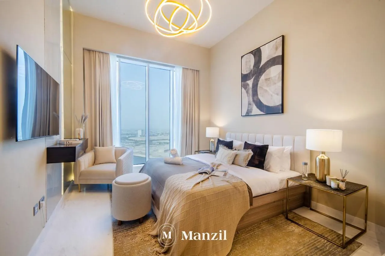 Апартаменты Manzil - Luxury 4Br Penthouse With Harbour View & Private Terrace At Dubai Creek Harbour
